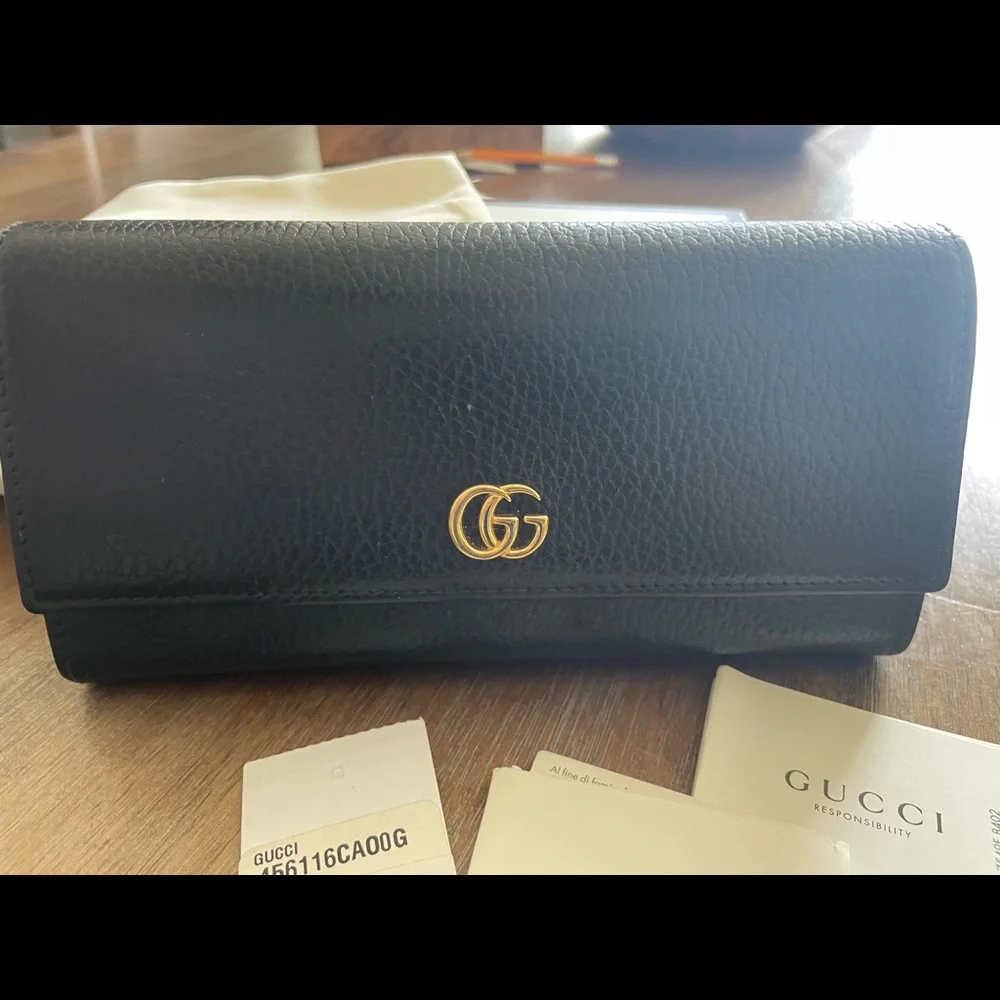 GG marmont leather wallet - Picture 4 of 5